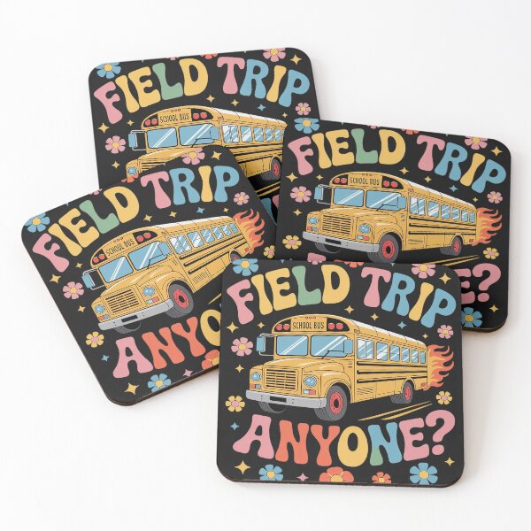 Item preview, Groovy Field Trip Anyone School Bus Driver Yellow Bus Driver designed and sold by Rackaam.