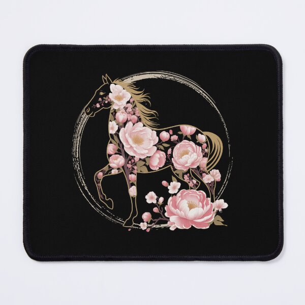 Item preview, Chinese Lunar Horse 2026 Cherry Blossom Peony Theme designed and sold by Nzgiftsandmore.