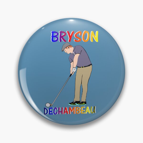 Item preview, Bryson Dechambeau illustration designed and sold by ZooStateofMind.