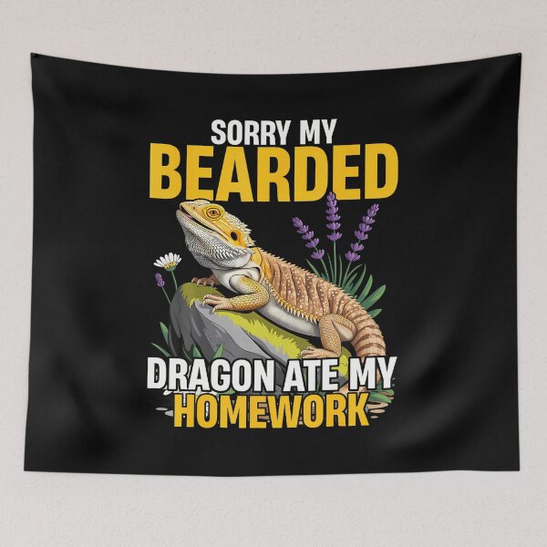 Item preview, Bearded Dragon Ate My Homework designed and sold by caiknelinex.