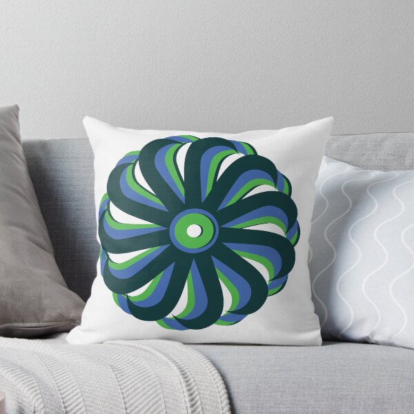 Item preview, Multicoloured blue and green spiral.  designed and sold by twistidd.