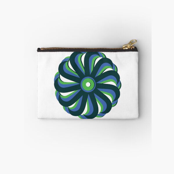 Item preview, Multicoloured blue and green spiral.  designed and sold by twistidd.