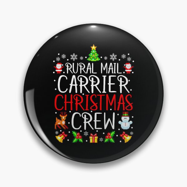 Item preview, Rural Mail Carrier Christmas Crew Holiday Post Office designed and sold by clarabersetart.