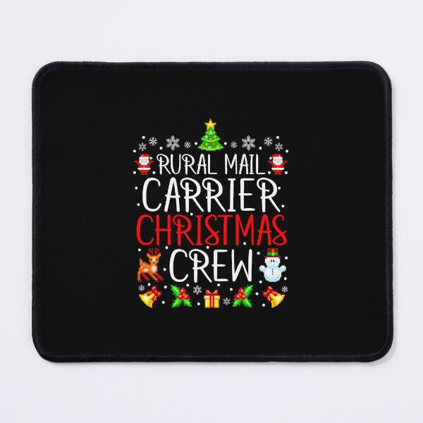 Item preview, Rural Mail Carrier Christmas Crew Holiday Post Office designed and sold by clarabersetart.