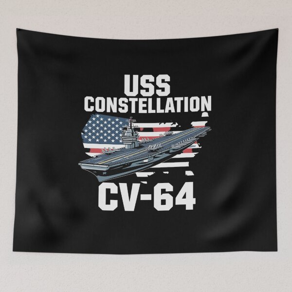 Item preview, USS Constellation CV-64 Aircraft Carrier Veterans Day designed and sold by HollyBellArtSte.