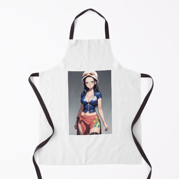 Item preview, Nico Robin One Piece Anime Art | Summer Outfit Blue Top Pirate Aesthetic designed and sold by iloveanimechibi.