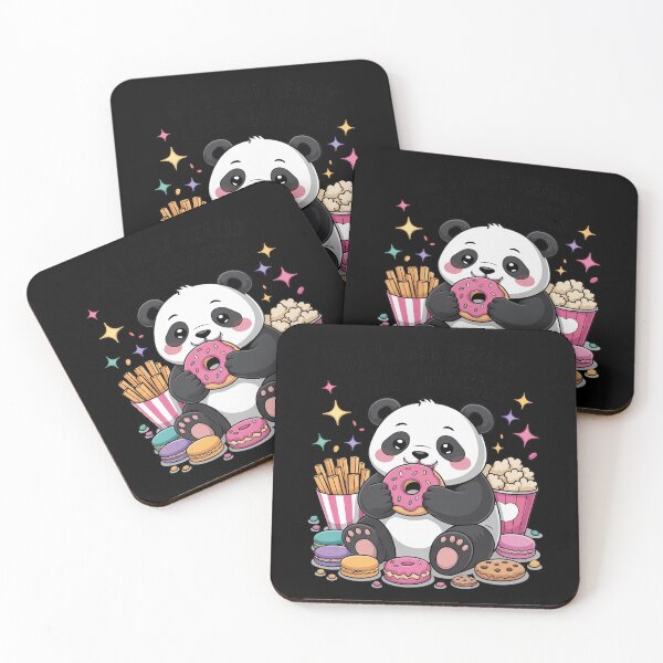 Item preview, IDK i just Really Like Snacks Kawaii Panda Food designed and sold by velltoons.