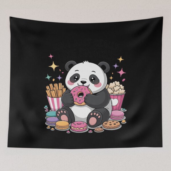 Item preview, IDK i just Really Like Snacks Kawaii Panda Food designed and sold by velltoons.