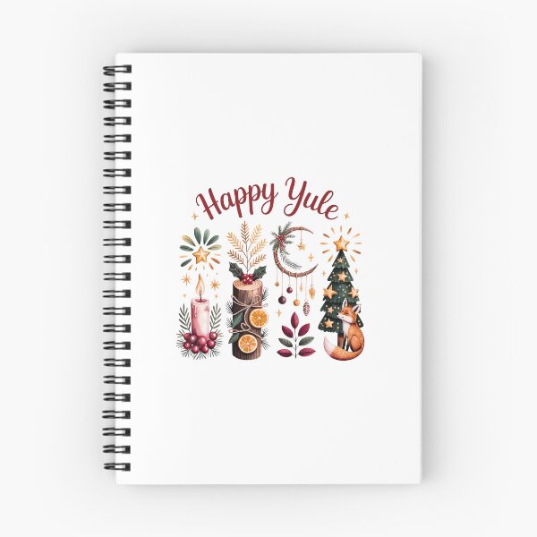Item preview, Happy Yules, Pagan Christmas, Rustic Christmas, Nordic Yule, Cozy Winter, Yule Winter Solstice designed and sold by LeonieAbbott.