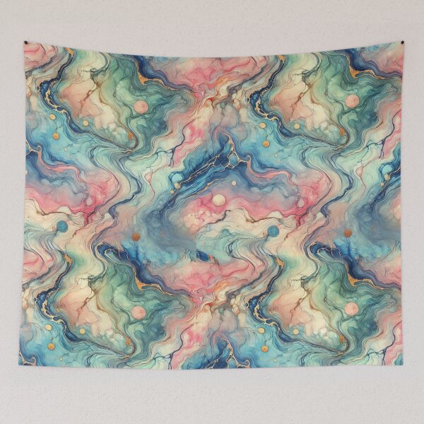 Item preview, Marble Swirl Abstract – Vibrant Fluid Art for Fashion & Decor designed and sold by denip.