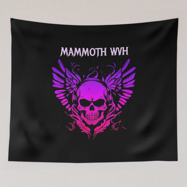 Item preview, Mammoth Music Wvh Funny Vintage Skull For designed and sold by DonnieJennie.