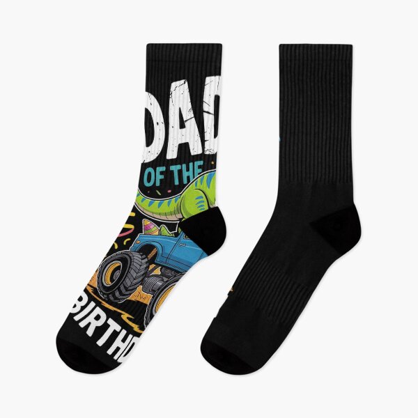 Item preview, Dad of Birthday Boy Monster Truck Dinosaur Party Kids T Rex designed and sold by KonopikaaArt.