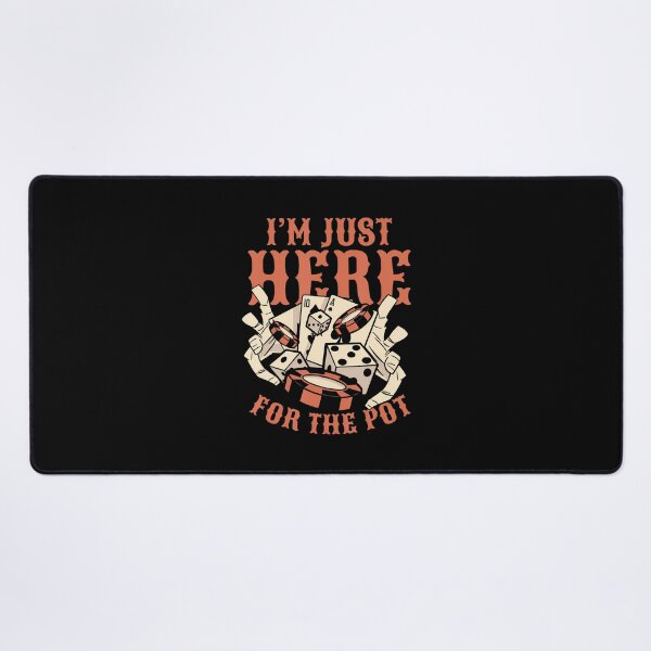 Item preview, Just Here For The Pot Poker Hands Texas Holdem Player Poker designed and sold by DawnPatricia.
