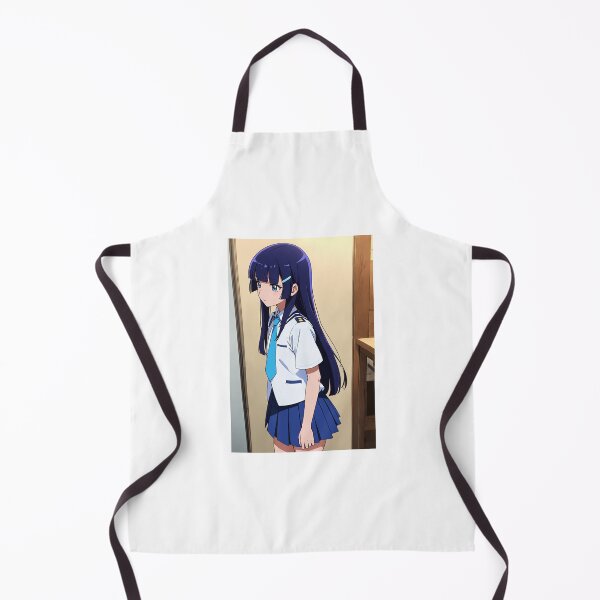 Item preview, Reika Aoki Smile Precure Anime Art | Blue Hair School Uniform Cool Beauty designed and sold by iloveanimechibi.