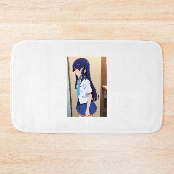 Item preview, Reika Aoki Smile Precure Anime Art | Blue Hair School Uniform Cool Beauty designed and sold by iloveanimechibi.