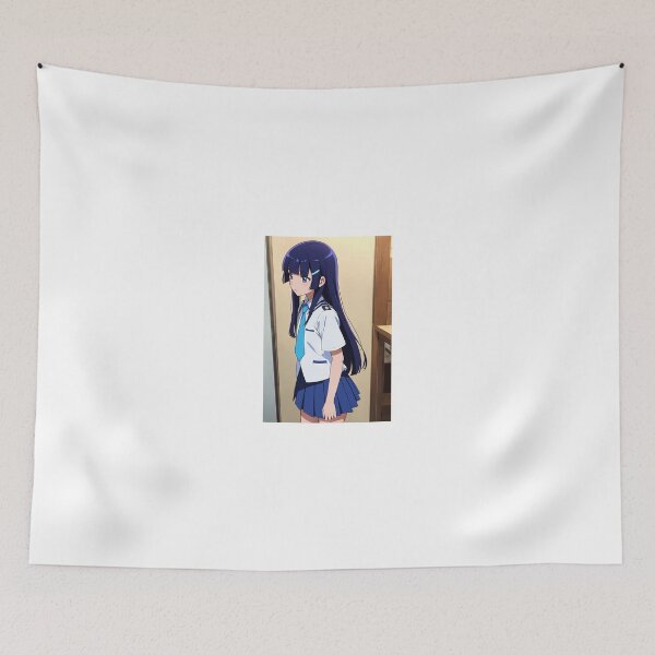 Item preview, Reika Aoki Smile Precure Anime Art | Blue Hair School Uniform Cool Beauty designed and sold by iloveanimechibi.