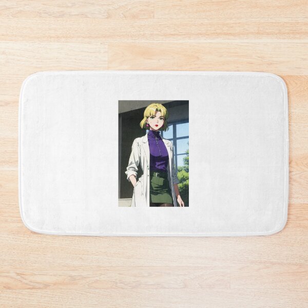 Item preview, Ritsuko Akagi Neon Genesis Evangelion Anime Art | Scientist Lab Coat Aesthetic designed and sold by iloveanimechibi.