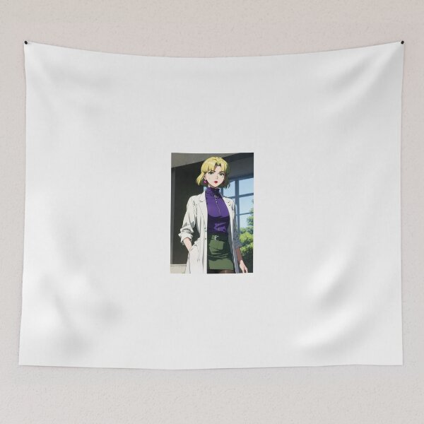 Item preview, Ritsuko Akagi Neon Genesis Evangelion Anime Art | Scientist Lab Coat Aesthetic designed and sold by iloveanimechibi.