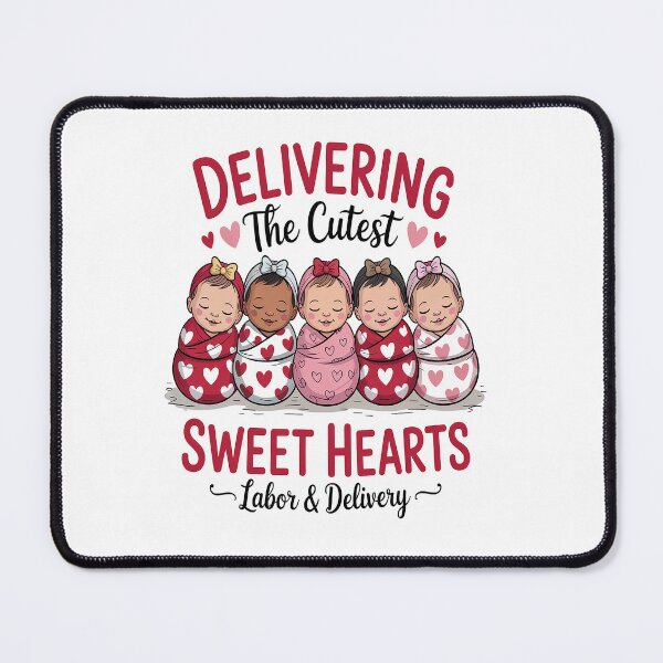Item preview, Delivering The Cutest Sweethearts Labor Delivery Valentine's designed and sold by KonopikaaArt.