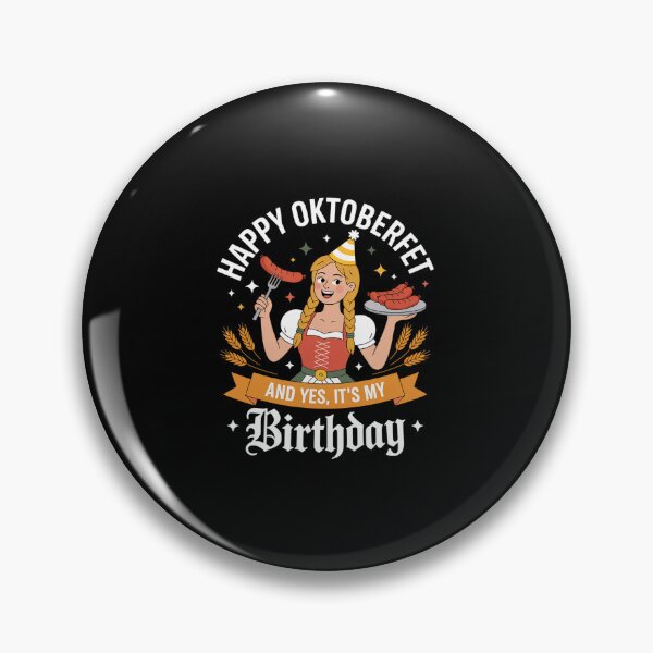 Artikelvorschau, Ja, es ist mein Geburtstag, Oktoberfest-Geburtstagsfeier, Deutsch entworfen und verkauft von IhanVaanMaArt.