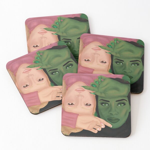 Item preview, Malvadas: Elphaba y Glinda designed and sold by Comets Canvas.
