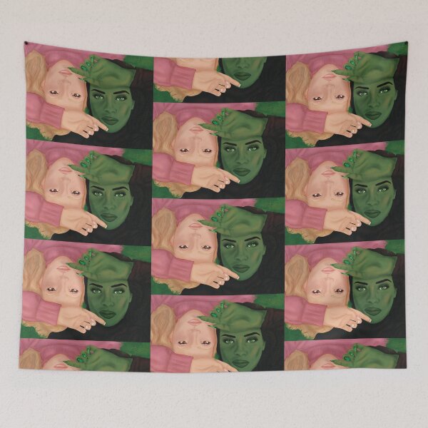 Item preview, Wicked: Elphaba and Glinda designed and sold by Comets Canvas.