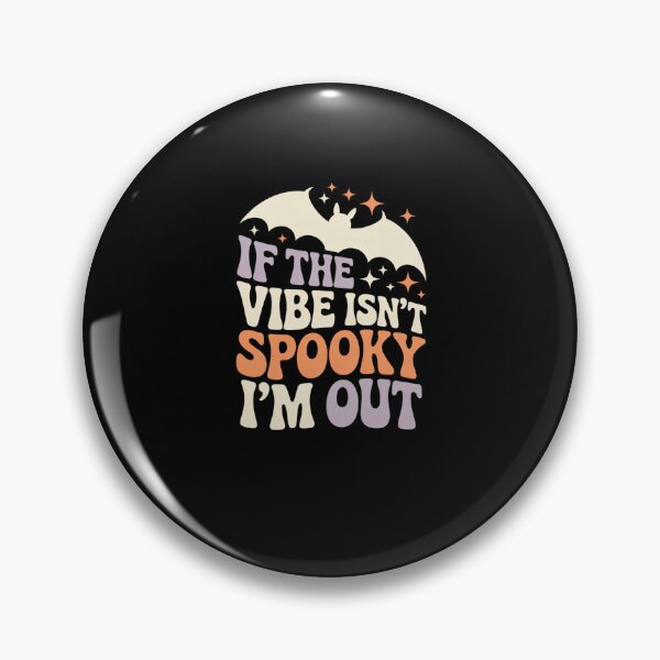 Item preview, If The Vibe Isn’t Spooky I’m Out Hippy Halloween Vibes designed and sold by velltoons.