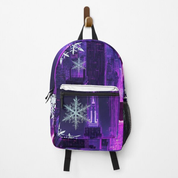 Item preview, futuristic neon cityscape designed and sold by tsintsinshop.