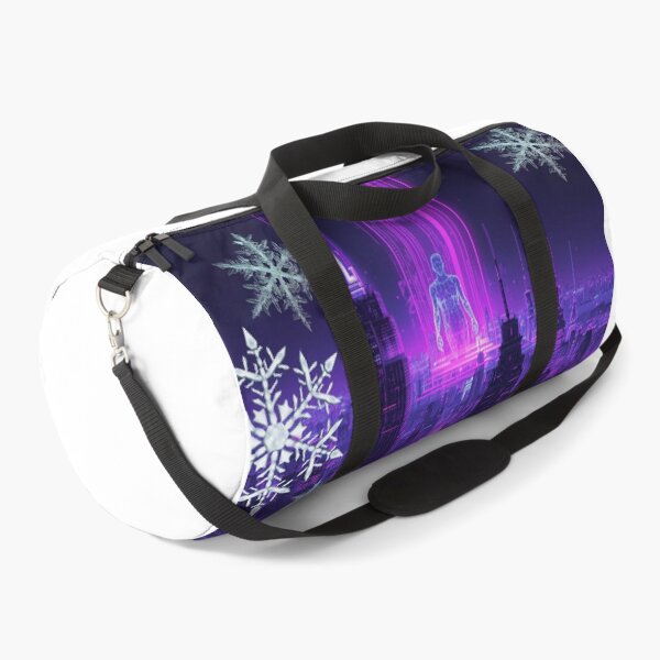 Item preview, futuristic neon cityscape designed and sold by tsintsinshop.