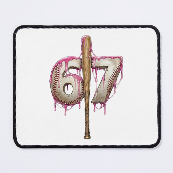 Item preview, Baseball Drip Number Sixty Seven Melting Sports  designed and sold by judycuevas1.