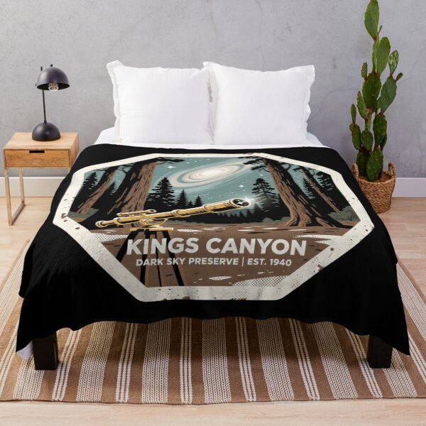 Item preview, Kings Canyon National Park Echo Ridge Forest Wall designed and sold by Simsimah26Parks.