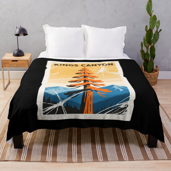Item preview, Kings Canyon National Park Riverbend Alpine Height Sweep designed and sold by Simsimah26Parks.
