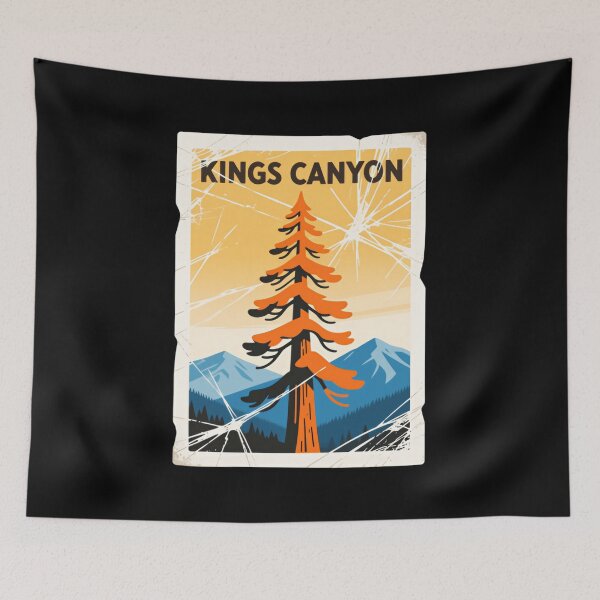 Item preview, Kings Canyon National Park Riverbend Alpine Height Sweep designed and sold by Simsimah26Parks.