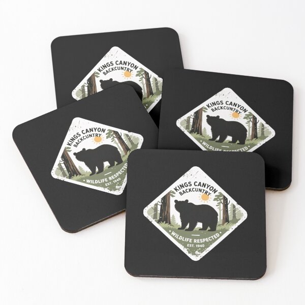 Item preview, Kings Canyon National Park Canyonrun Mountain Shadowline designed and sold by Simsimah26Parks.
