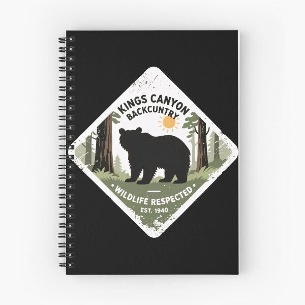 Item preview, Kings Canyon National Park Canyonrun Mountain Shadowline designed and sold by Simsimah26Parks.
