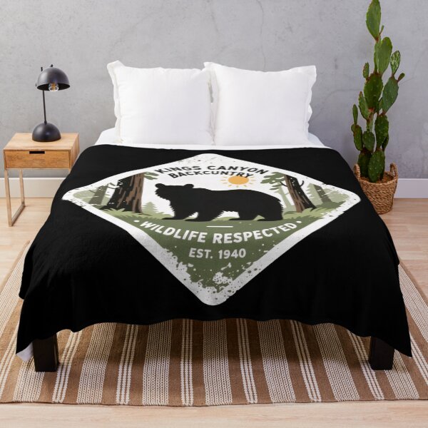 Item preview, Kings Canyon National Park Canyonrun Mountain Shadowline designed and sold by Simsimah26Parks.