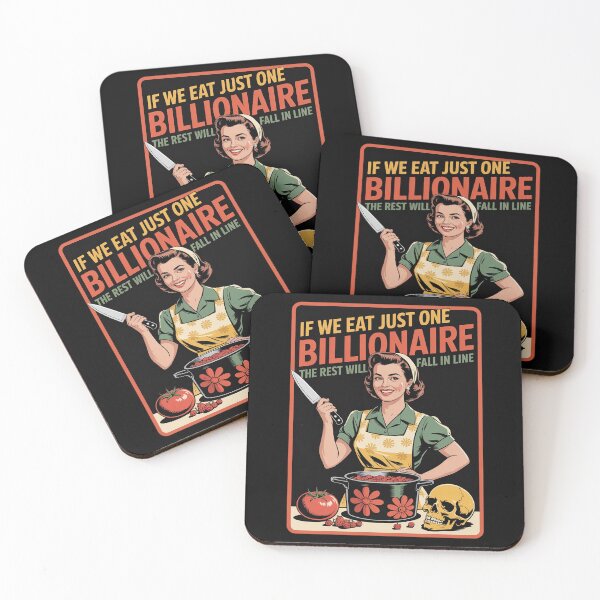 Item preview, If We Eat Just One Billionaire The Rest Will Fall in Line 1 designed and sold by velltoons.