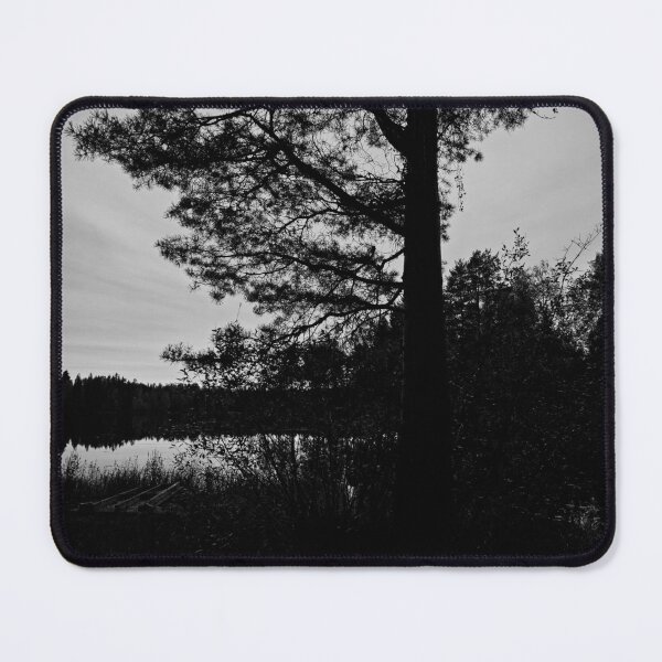 Item preview, The Pine and the lake. Parkkuu 2025 bw designed and sold by Jouko Lehto Photography.