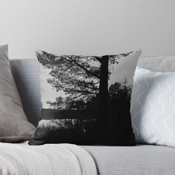 Item preview, The Pine and the lake. Parkkuu 2025 bw designed and sold by Jouko Lehto Photography.