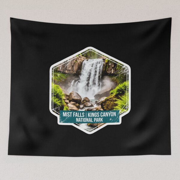 Item preview, Kings Canyon National Park Snowcrest Peak Horizon Drift designed and sold by Simsimah26Parks.