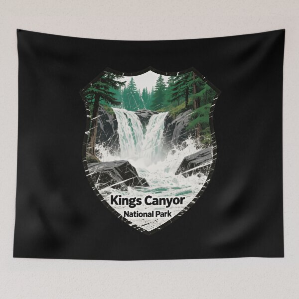 Item preview, Kings Canyon National Park Pinecrest Ridge Canyon view designed and sold by Simsimah26Parks.
