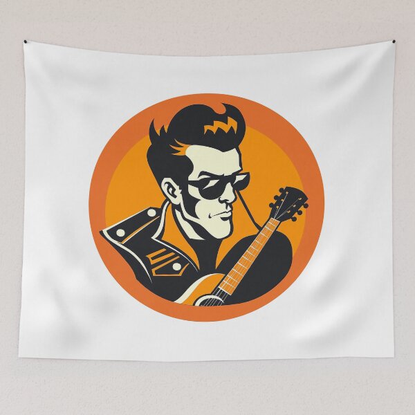 Item preview, Rockabilly Guy 3 designed and sold by Palm Sprinkles.