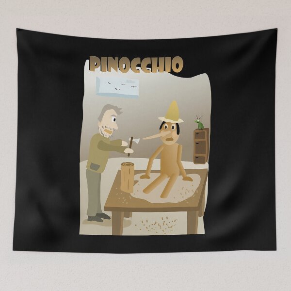 Item preview, Pinocchio And Geppetto designed and sold by Gredonmande.
