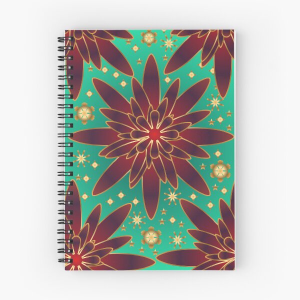 Item preview, Christmas Snowflake & Floral Pattern designed and sold by HopeAndHustle.