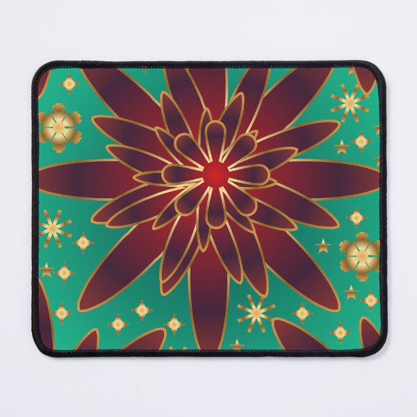 Item preview, Christmas Snowflake & Floral Pattern designed and sold by HopeAndHustle.