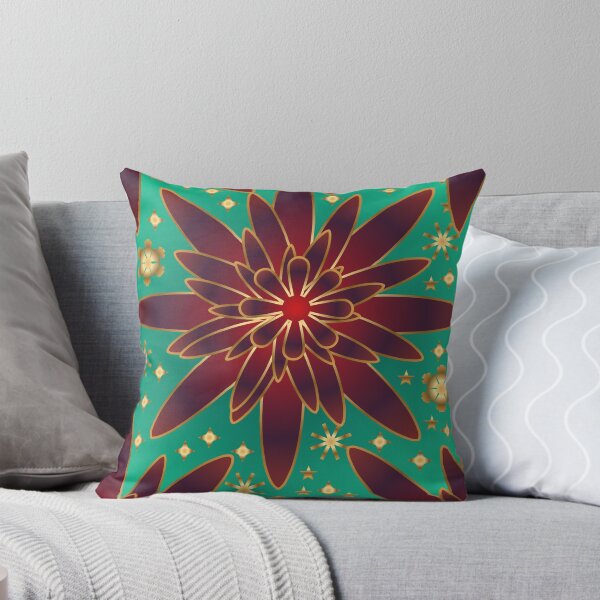 Item preview, Christmas Snowflake & Floral Pattern   designed and sold by HopeAndHustle.