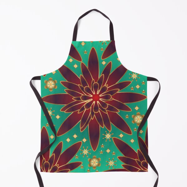Item preview, Christmas Snowflake & Floral Pattern   designed and sold by HopeAndHustle.
