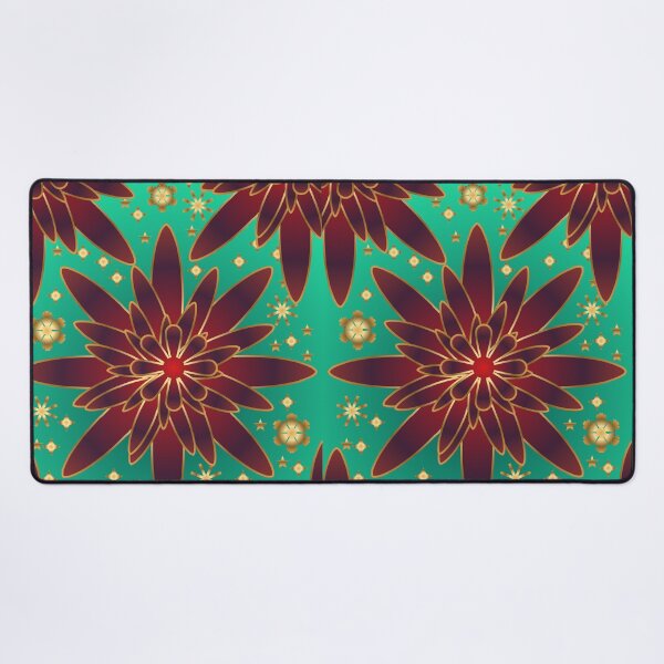 Item preview, Christmas Snowflake & Floral Pattern   designed and sold by HopeAndHustle.