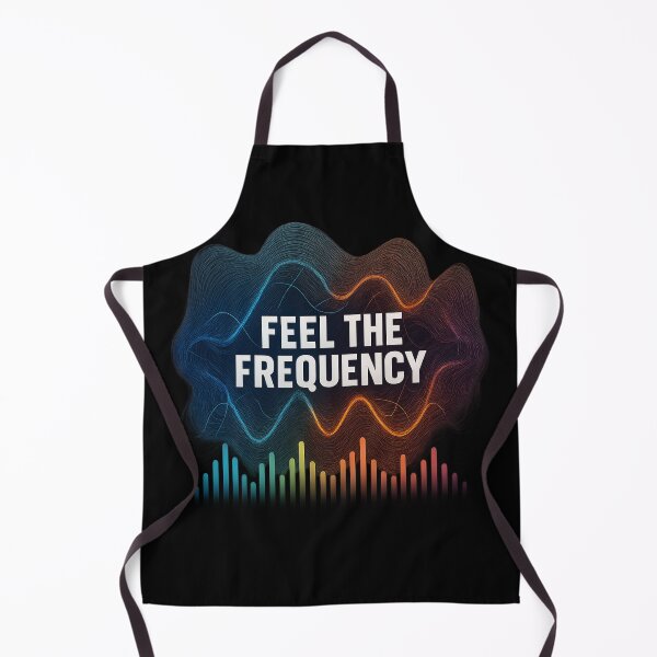 Item preview, Feel the Frequency - Glowing Audio Wave Design designed and sold by MKreative Studio.