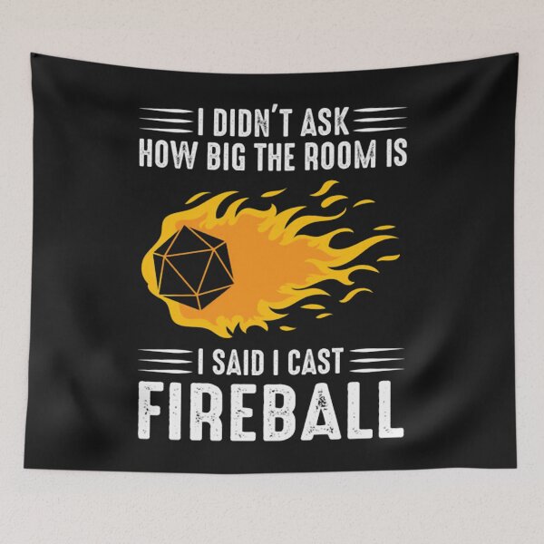 Item preview, Lanzo Bola de Fuego Magos Hechicero DM Regalo Ttrpg designed and sold by Ernestshop9.